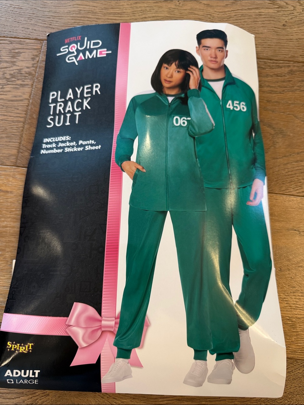 Squid Game Player Track Suit Costume - L